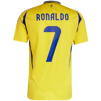 3. Koszulka męska adidas Al Nassr FC 24/25 Ronaldo Home żółta JP0459