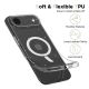 3. Etui Tech-Protect FlexAir MagSafe na iPhone 17 Air - przezroczysto-brokatowe
