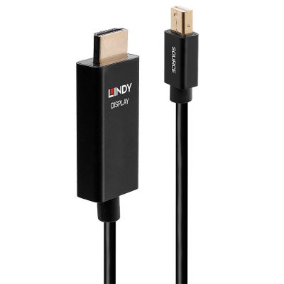 2. LINDY Mini-DisplayPort an HDMI Adapterkabel mit HDR 3m