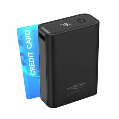 11. Ansmann PB222PD Litowo-polimerowy (LiPo) 20000 mAh Czarny
