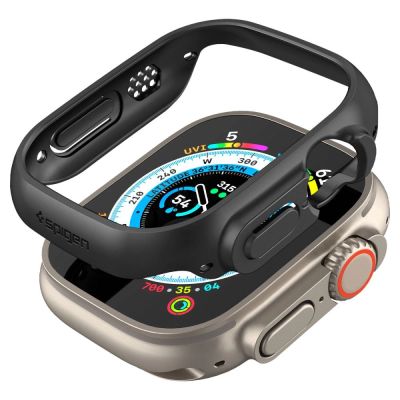 7. Etui Spigen Thin Fit na Apple Watch Ultra (49 mm) - czarne