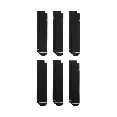 4. Skarpety Jordan Everyday Cushioned Crew Socks 6 par czarne HV6228 010
