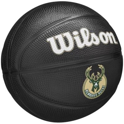6. Piłka do koszykówki Wilson Team Tribute Milwaukee Bucks Mini Ball WZ4017606XB