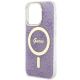 6. Etui Guess 4G MagSafe na iPhone 14 Pro - purpurowe