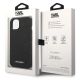 8. Etui Karl Lagerfeld Glitter Plaque Logo na iPhone 14 Plus - czarne