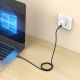 5. Kabel Tech-Protect UltraBoost DNA USB-C / Lightning PD27W/3A 100 cm - szary
