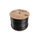 8. Kabel sieciowy zewnętrzne Lanberg LCU6-21CU-0305-BK (UTP; 305m; kat. 6; kolor czarny)