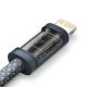 11. Kabel Baseus CALD000116 Lightning - USB-C PD 20W 480Mb/s 2m - szary