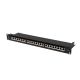 2. LANBERG PATCH PANEL 19" 24 PORT 1U KAT.7 FTP CZARNY PPS7-1024-B