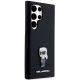 4. Etui Karl Lagerfeld Silicone Ikonik Metal Pin na Samsung Galaxy S24 Ultra - czarne
