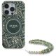 2. Etui Guess IML Flowers Allover Electro With Pearl Strap MagSafe na iPhone 16 Pro Max - zielone