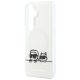 5. Etui Karl Lagerfeld IML Peekaboo Karl&Choupette MagSafe na Samsung Galaxy S26 - przezroczyste