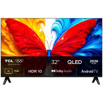 10. TCL S5L 32S5L Telewizor 81,3 cm (32") Full HD Smart TV Wi-Fi Czarny 300 cd/m2