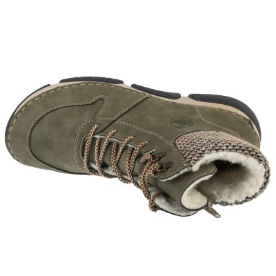 3. Rieker Booties 45955-54 Zielone 37