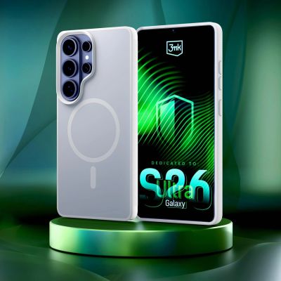 11. Etui 3mk Smoke MagCase na Samsung Galaxy S26 Ultra - białe