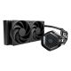 Cooler Master MasterLiquid ATMOS Stealth Series Procesor Zestaw do chłodzenia płynami 12 cm Czarny