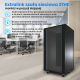 15. Extralink Szafa rack 27U 600x1000 Czarna stojąca