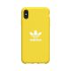 2. Etui Adidas Moulded Case Canvas na iPhone Xs Max - żółte