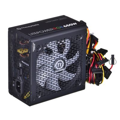 3. Zasilacz Thermaltake Litepower RGB PS-LTP-0650NHSANE-1 (650 W; Aktywne; 120 mm)