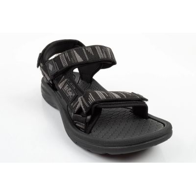 2. Lee Cooper buty męskie sandały na rzepy na lato na plażę lekkie czarne