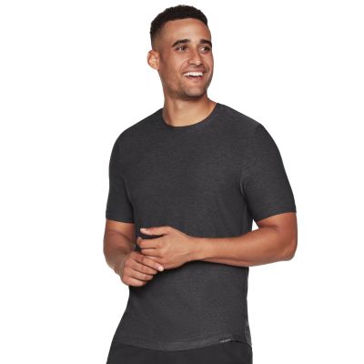 3. Skechers Go Dri All Day Tee TS107-BKCC Szare L