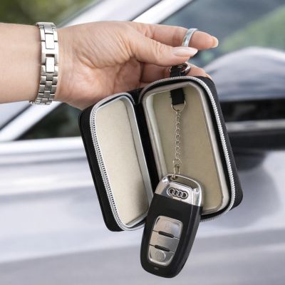 3. Etui Wozinsky WBS-20 RFID antykradzieżowe na klucze samochodowe - klatka Faradaya - czarne