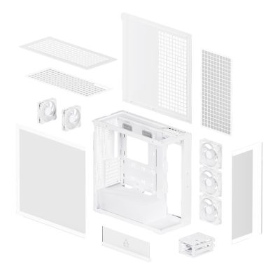 8. Obudowa CASE MIDITOWER EATX Xtender WHT ACPCC00014A ARCTIC