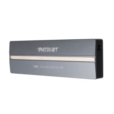 5. Patriot TXD obudowa USB3.2 do SSD M.2 NVMe 1.3, do 8TB - Aluminium