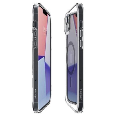 13. Etui Spigen Ultra Hybrid Mag z MagSafe na iPhone 14 Plus - przezroczysto-szare