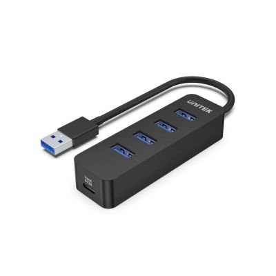 3. UNITEK HUB USB-A 4X USB-A 3.1, AKTYWNY,10W, H1117A