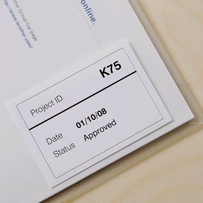 6. Brother DK-22212 taśmy do etykietowania Czarny na białym