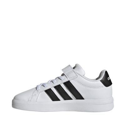 5. Buty dla dzieci adidas Grand Court 3.0 białe HP3531