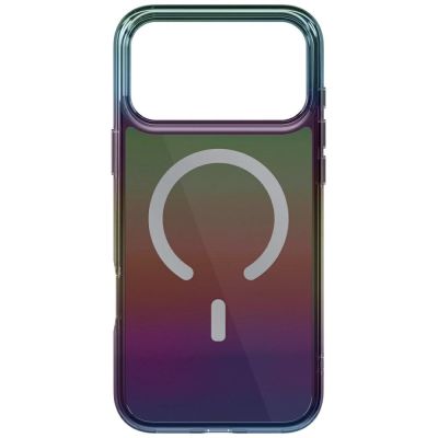 5. Etui UNIQ Iridescia na iPhone 17 Pro Max Magclick Charging - wielokolorowe
