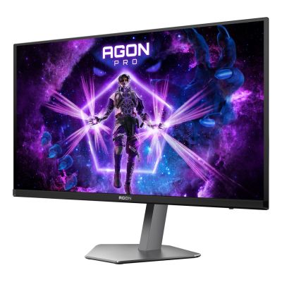 17. AOC AGON PRO AG276QKD2 monitor komputerowy 67,3 cm (26.5") 2560 x 1440 px Quad HD QD-OLED Czarny, Szary