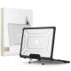 Etui Tech-Protect SmartShell Pro na MacBook Air 13" 2023-2025 M2 / M3 / M4 - przezroczysto-czarne
