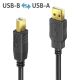 3. PureLink DS2000-100 kabel USB USB 2.0 10 m USB A USB B 0,48 Gbit/s Czarny