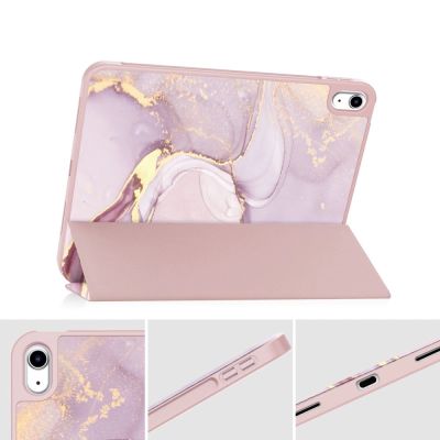 8. Etui Tech-Protect SC Pen na iPad 10.9" 2022 - różowy marmur
