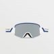 2. Gogle snowboardowe Volcom GARDEN DARK BLUE OFF WHITE SKY/SILVER CHROME (VG0122106)