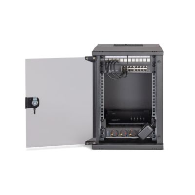 17. Pakiet sieciowy 10", szafa 9U i sprzęt, wersja bl SOHO Pro, bez montażu