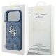 8. Etui Guess 4G Big Logo na iPhone 17 Pro Max / 18 Pro Max - niebieskie