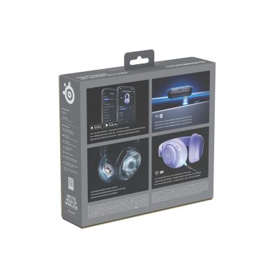 12. Słuchawki Steelseries Arctis Nova 3P Wireless do Playstation, Levander