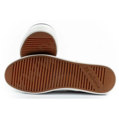 9. Wrangler buty męskie sportowe Calypso trampki Slip-On brązowe wygodne