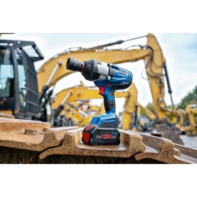 2. Bosch klucz udarowy 3/4" model GDS 18V-1600 HC solo, 1600Nm, pierścień