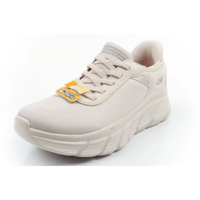 3. Skechers buty damskie sportowe Bobs B Flex SLIP-INS ecru wygodne