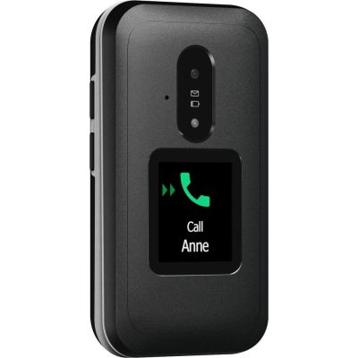 8. Doro Leva E30 7,11 cm (2.8") 142,7 g Czarny, Biały Telefon funkcjonalny