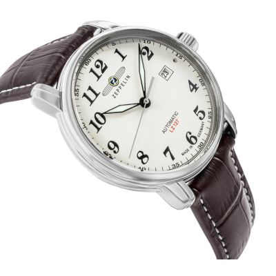 3. Zegarek Męski ZEPPELIN Automatic LZ 127 7656-5 + BOX
