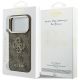 8. Etui Guess 4G & Big Resin Logo na iPhone 17 Pro Max / 18 Pro Max - brązowe