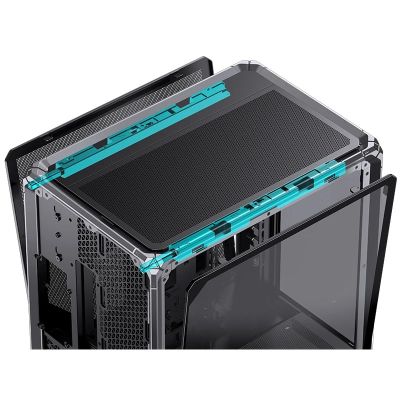 47. Jonsbo X400 Pro PC-Gehäuse, Midi-Tower, ATX, Tempered Glass - grau