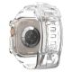 7. Etui z paskiem Spigen Rugged Armor Pro na Apple Watch Ultra (49 mm) - przezroczyste