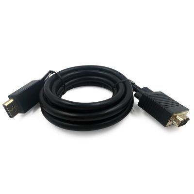 3. Kabel GEMBIRD CCP-DPM-VGAM-6 (D-Sub (VGA) M - DisplayPort M; 1,8m; kolor czarny)